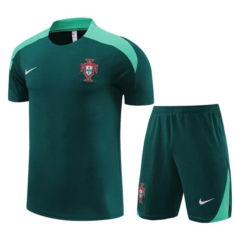 AAA Quality Portugal 23/24 Green Training Kit Jerseys